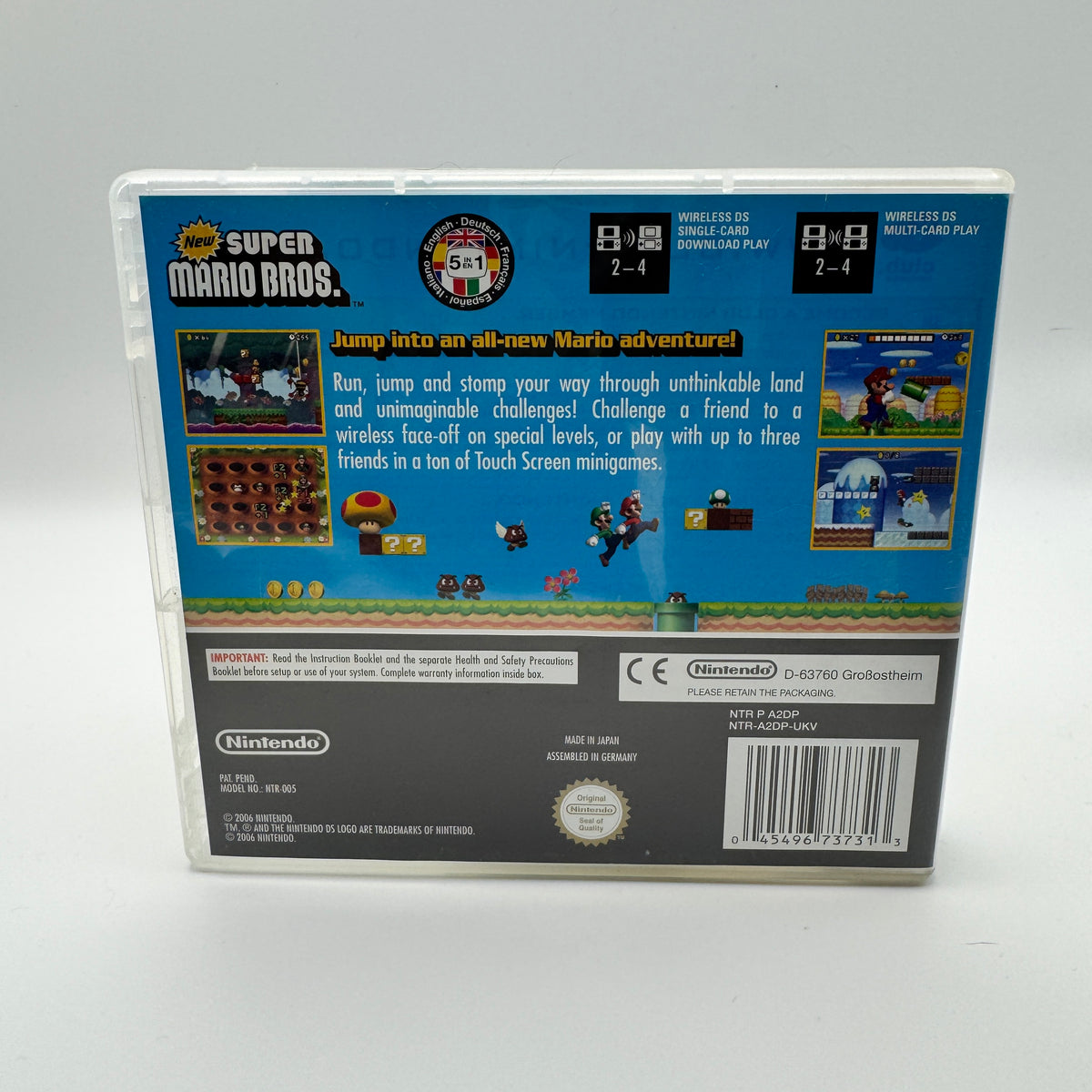 New. Super Mario Bros DS (Complete)