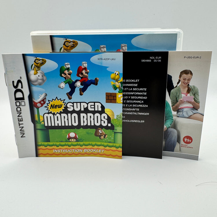 New. Super Mario Bros DS (Complete)