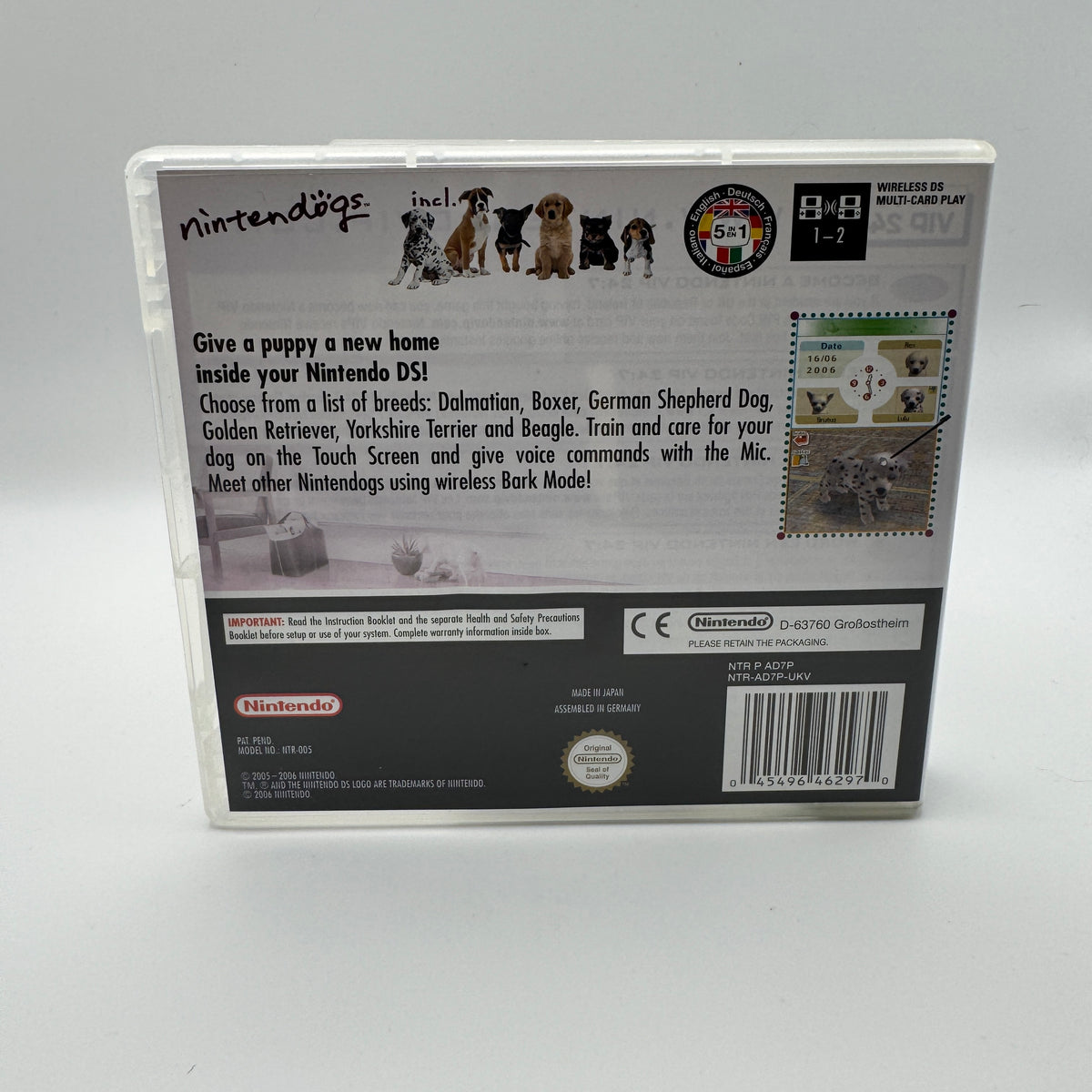 Nintendogs: Dalmatians & Friends (Complete)