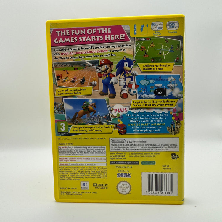 Mario & Sonic at the London 2012 Olympic Games (Boxed)
