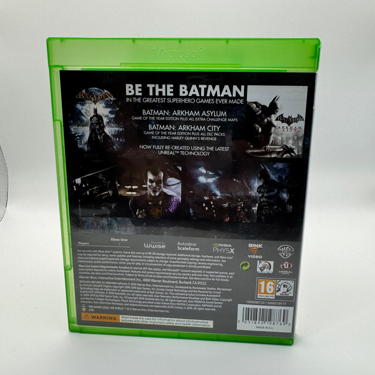 Batman: Return to Arkham (Complete)