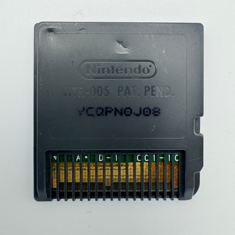Cooking Mama 2: back of Nintendo DS cartridge showing contacts.