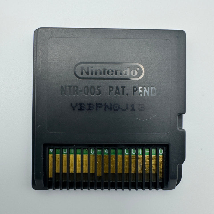 Bob The Builder: Festival of Fun: back of Nintendo DS cartridge showing contacts.