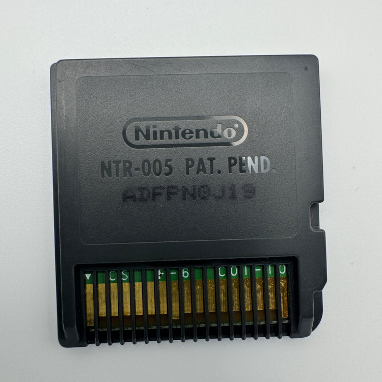 Dead N Furious: back of Nintendo DS cartridge showing contacts.