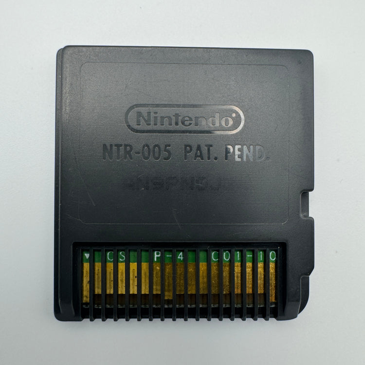 The Little Mermaid: back of Nintendo DS cartridge showing contacts.
