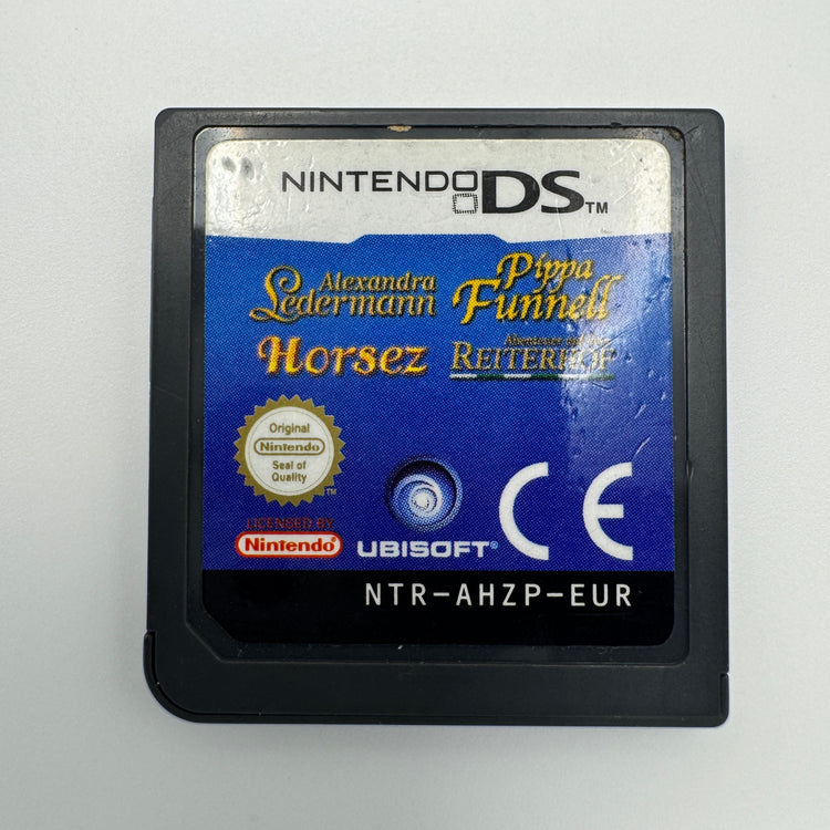 Horsez: front of Nintendo DS cartridge showing blue label.