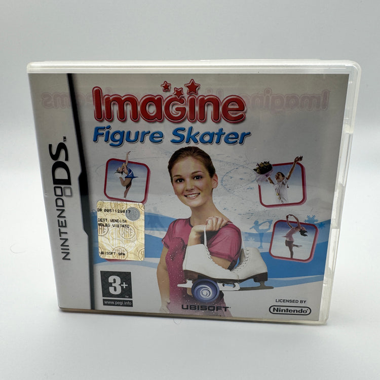 Imagine Figure Skater: front of Nintendo DS case.