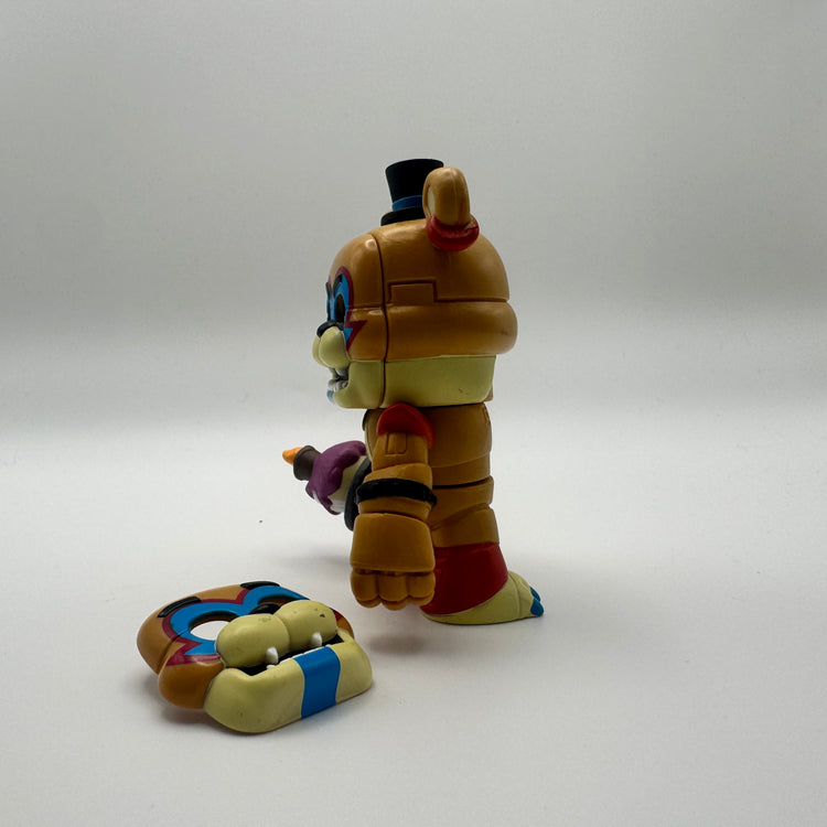 2023 Glamrock Freddy Funko Figurine with Detachable Cupcake (+ Interchangeable Face)