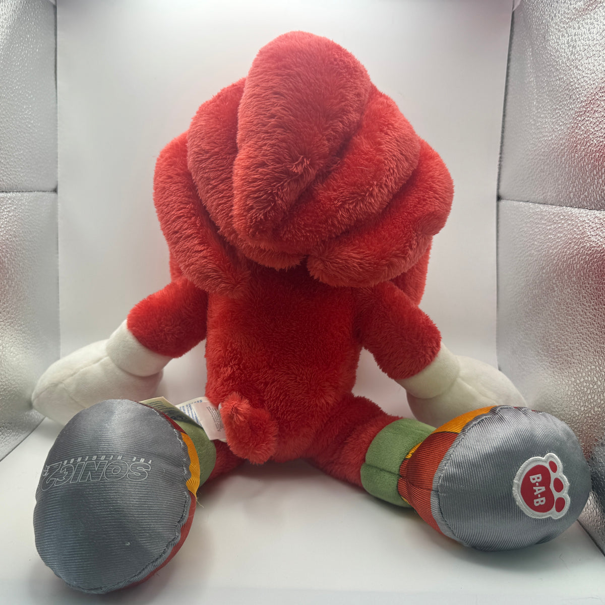 Knuckles the Echidna Plush (Sonic the Hedgehog 2) (+ Tush Tag)