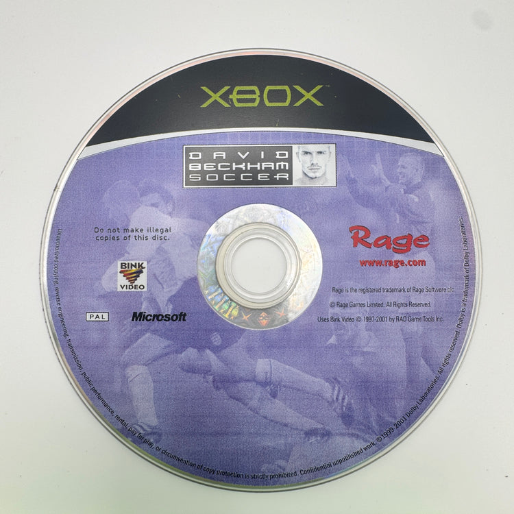 David Beckham Soccer (Disc Only)