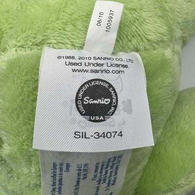 2010 Keroppi Frog Soft Plush