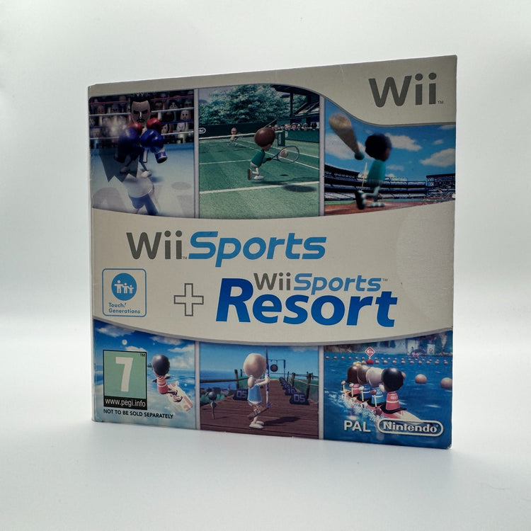 Wii Sports + Wii Sports Resort Combo Disc (Complete)