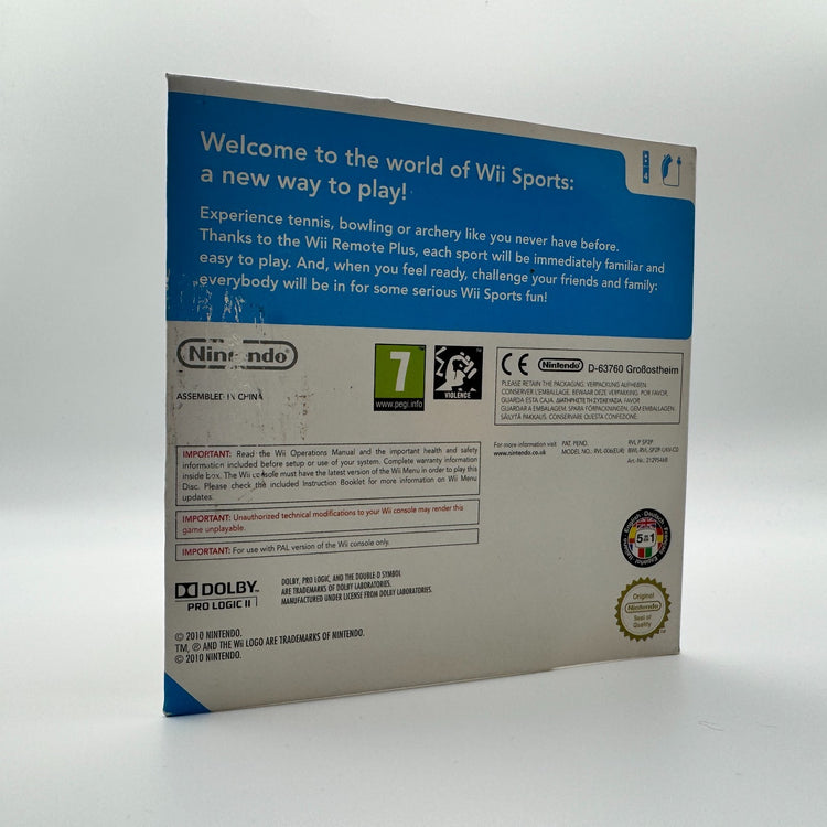 Wii Sports + Wii Sports Resort Combo Disc (Complete)